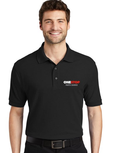 One Stop Black Polo Shirt