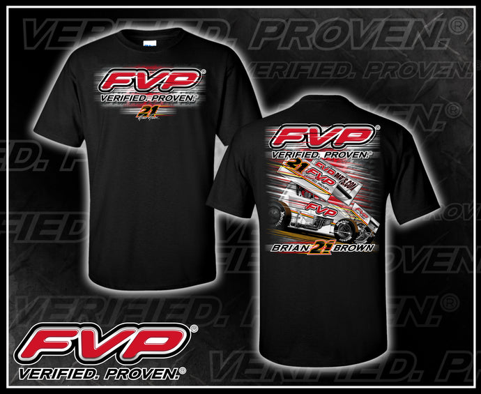 FVP Parts x Brian Brown #21 LIMITED EDITION Racing T-Shirt